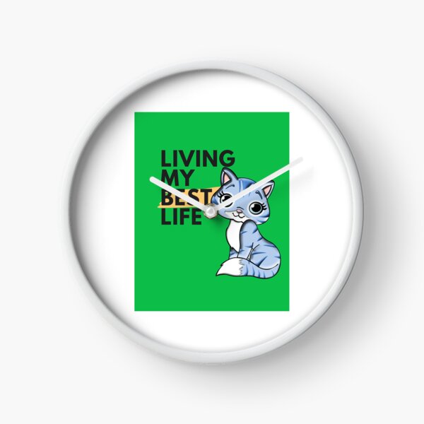 Item preview, Living my best life..cute kitty designed and sold by time-to-relax.