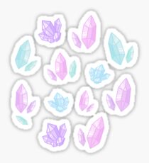 Magical Crystals Sticker