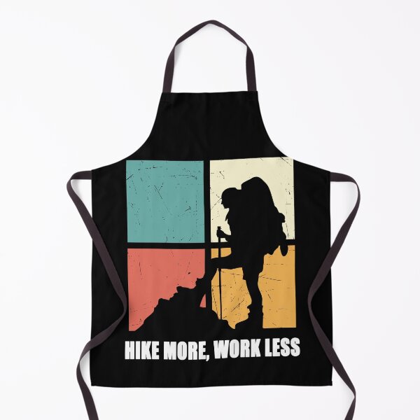Item preview, Funny Vintage Hike More Work Less, Nature Lover HIking designed and sold by manzee.