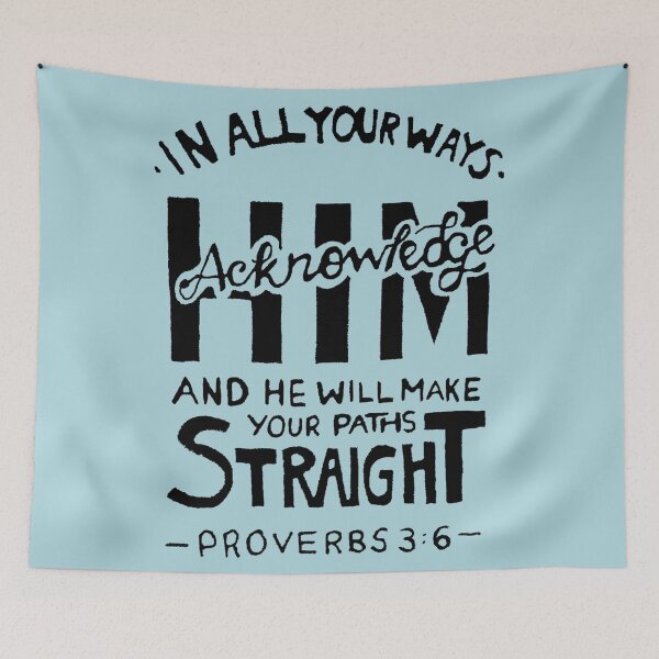 Item preview, In All Your Ways Acknowledge Him... designed and sold by Keziah28.