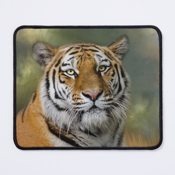 Item preview, Siberian Tiger Portrait designed and sold by Elisabeth Lucas.