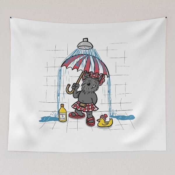 Item preview, Real Scotties Dinnae Take Nae Showers!  designed and sold by HalloMolly.