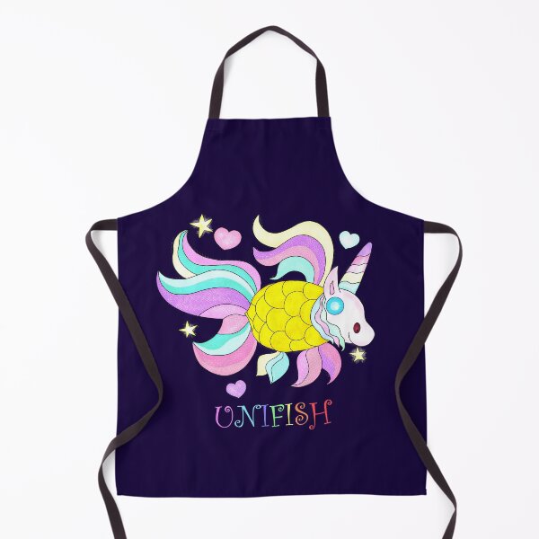 Item preview, UNIFISH- Unicorn & Fish combination art work designed and sold by Pattern Petals.
