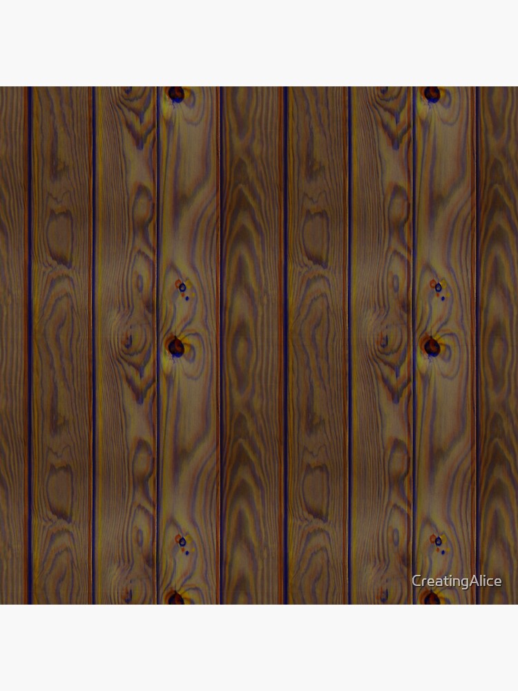 "Wood you look at that" Sticker for Sale by CreatingAlice Redbubble