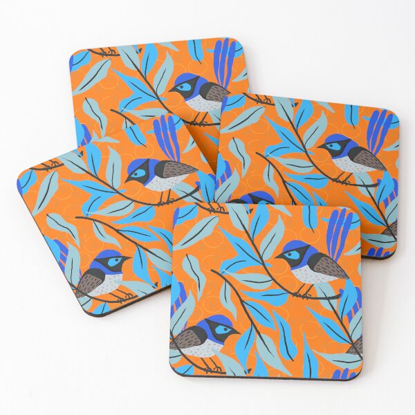 Item preview, Blue Wrens designed and sold by Georgie Sharp.