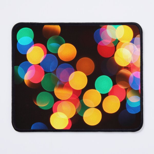 Item preview, Bright Christmas Lights Bokeh Pattern designed and sold by BuzzEdition.