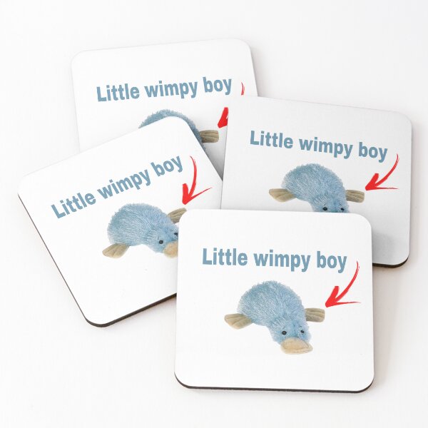 Item preview, Webkinz waddles little wimpy boy meme designed and sold by dyslsexyia.