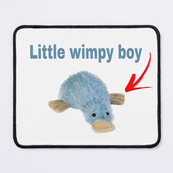 Item preview, Webkinz waddles little wimpy boy meme designed and sold by dyslsexyia.