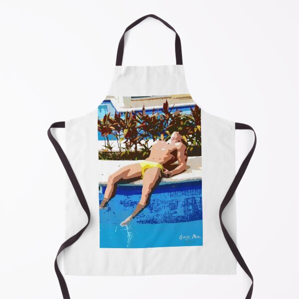 Item preview, Man By The Pool. Digital Painting. Gary Dean Designs designed and sold by GaryDeanDesigns.