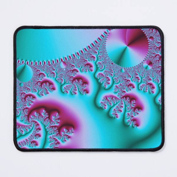 Item preview, Joy Vibes | Aqua, Teal and Magenta Fractal | High Vibrational | Fractal Art designed and sold by JillyJ05.