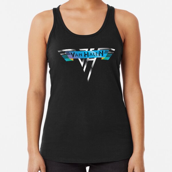 logo-van-blue Racerback Tank Top