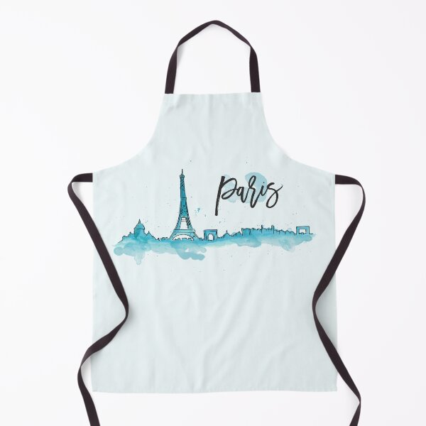 Item preview, Paris Skyline - Blue designed and sold by PawsitiveMum.