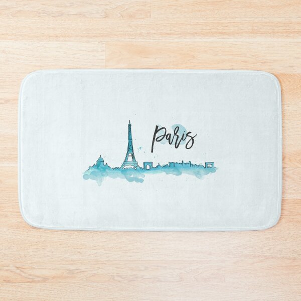 Item preview, Paris Skyline - Blue designed and sold by PawsitiveMum.