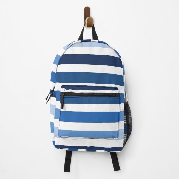 Item preview, Shades of blue Horizontal Lines - Stripes designed and sold by burbankdesigns.
