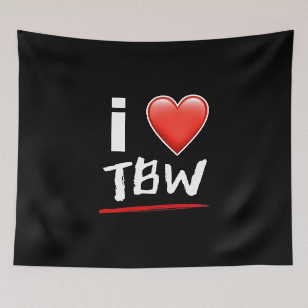 Item preview, i ❤️ TBW Merchandise designed and sold by Tennessee Backyard Wrestling.