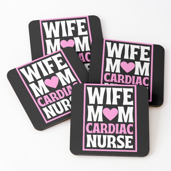 Item preview,  Wife Mom Cardiac Nurse - Nurse Mom Quotes designed and sold by chetan786.