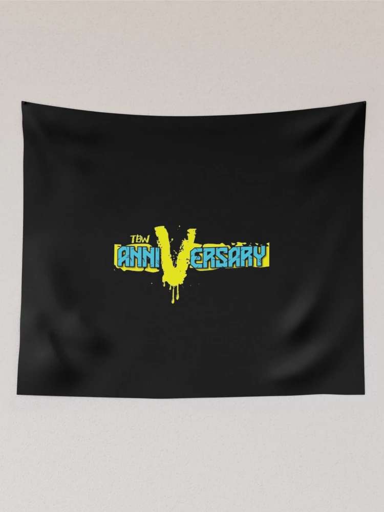 Thumbnail 2 of 3, Tapestry, TBW ANNIVERSARY 5 MERCHANDISE designed and sold by Tennessee Backyard Wrestling.
