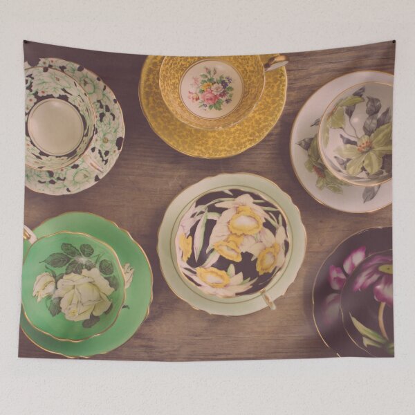 Item preview, Vintage Teacups Photograph designed and sold by jessica-torres.
