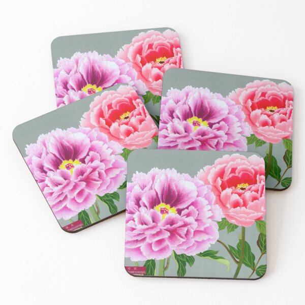 Item preview, Pink and Purple Peonies designed and sold by jadeandjester.