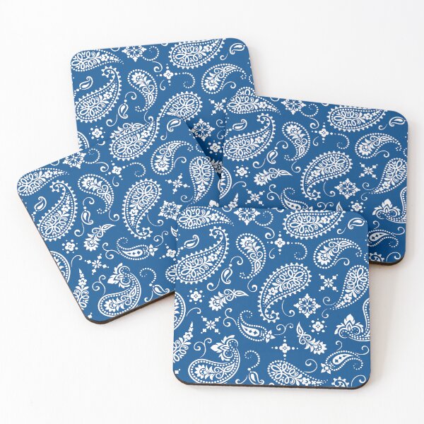 Item preview, Blue Bandanas Paisley Pattern designed and sold by Petgifts ★★★★★.