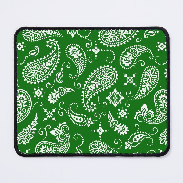 Item preview, Green Bandanas Paisley Pattern designed and sold by Petgifts ★★★★★.