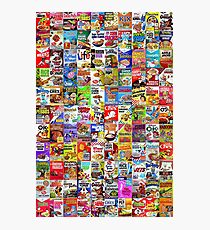 Cereal Boxes Photographic Print