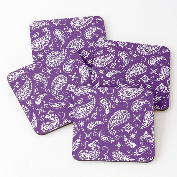 Item preview, Purple Bandanas Paisley Pattern designed and sold by Petgifts ★★★★★.