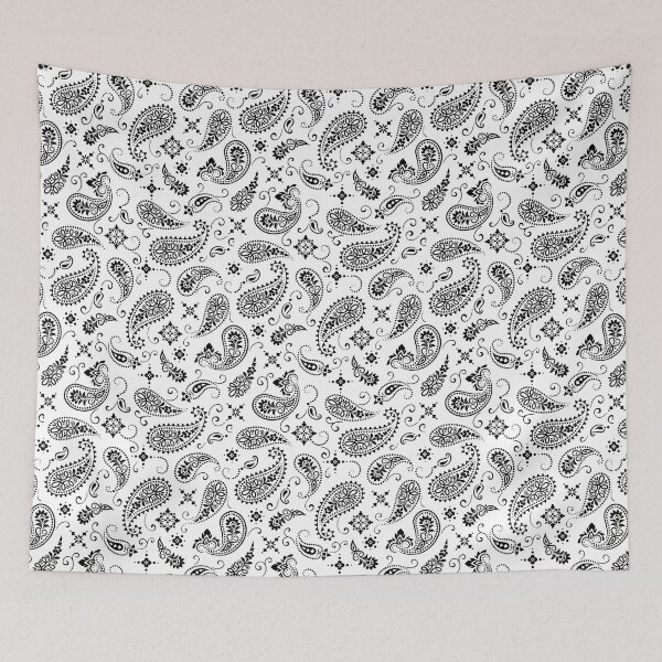 Item preview, White Bandanas Paisley Pattern designed and sold by Petgifts ★★★★★.