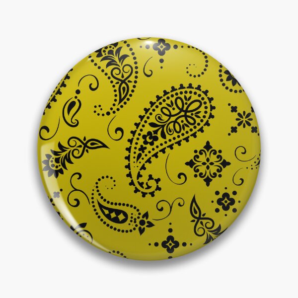 Item preview, Yellow Bandanas Paisley Pattern designed and sold by Petgifts ★★★★★.