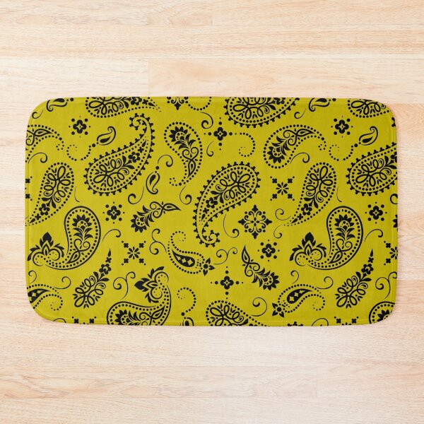 Item preview, Yellow Bandanas Paisley Pattern designed and sold by Petgifts ★★★★★.