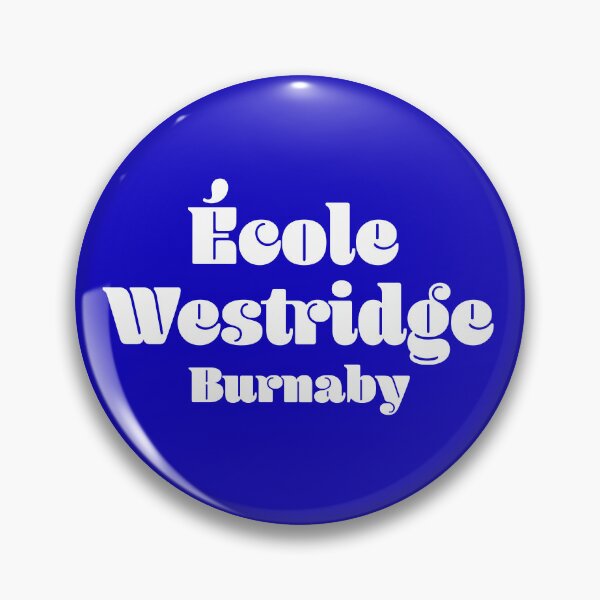 Item preview, École Westridge Elementary Burnaby Bubble Type White designed and sold by WhereWear.