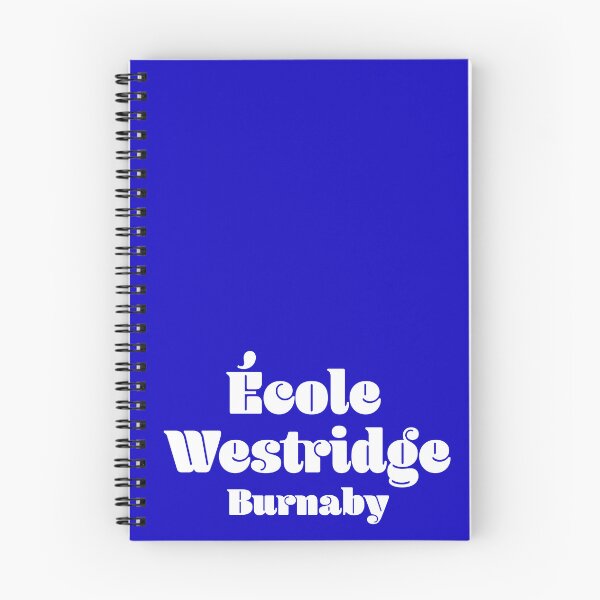 Item preview, École Westridge Elementary Burnaby Bubble Type White designed and sold by WhereWear.