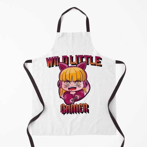 Artikelvorschau, WILDES KLEINES SPIELER-Gamer-Chibi-Mädchen entworfen und verkauft von LargeShop.