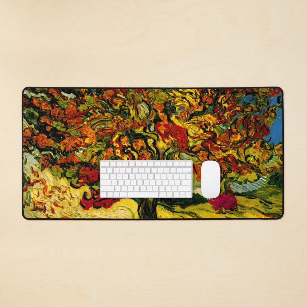 Van Gogh Mulberry Tree Print Mouse Pad