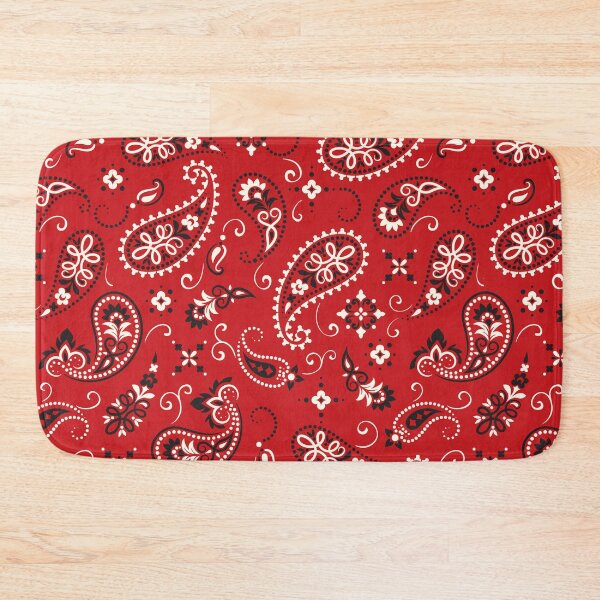 Item preview, Red Bandanas Paisley Pattern designed and sold by Petgifts ★★★★★.