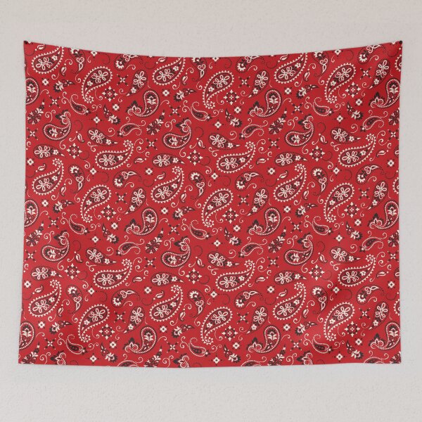 Item preview, Red Bandanas Paisley Pattern designed and sold by Petgifts ★★★★★.