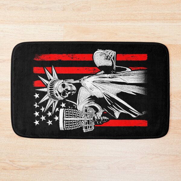 Item preview, American Flag Disc Golf Player Skeleton Statue Of Liberty designed and sold by GrandeDuc.