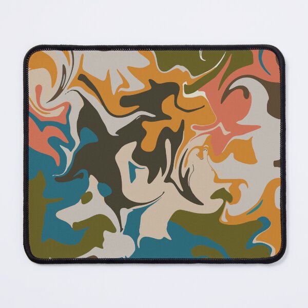 Item preview, Groovy Abstract Art - Deep Autumn (Seasonal Color Palette) designed and sold by aaalou.