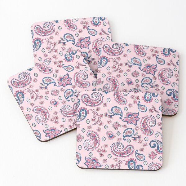 Item preview, Pink Bandanas Paisley Pattern designed and sold by Petgifts ★★★★★.