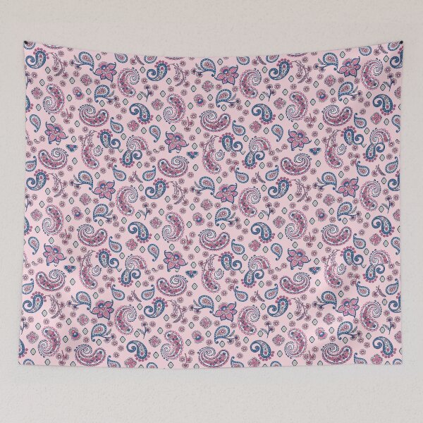 Item preview, Pink Bandanas Paisley Pattern designed and sold by Petgifts ★★★★★.