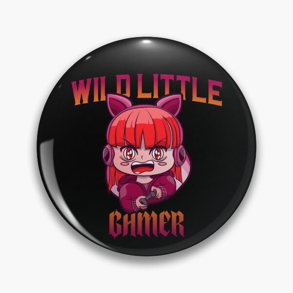 Artikelvorschau, WILD LITTLE GAMER Rotschopf kawaii Chibi Gamer Mädchen entworfen und verkauft von LargeShop.
