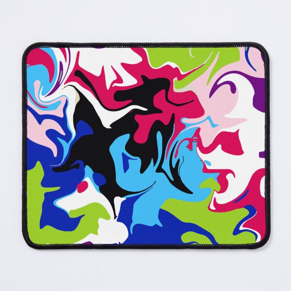 Item preview, Groovy Abstract Art - Bright Winter (Seasonal Color Palette) designed and sold by aaalou.