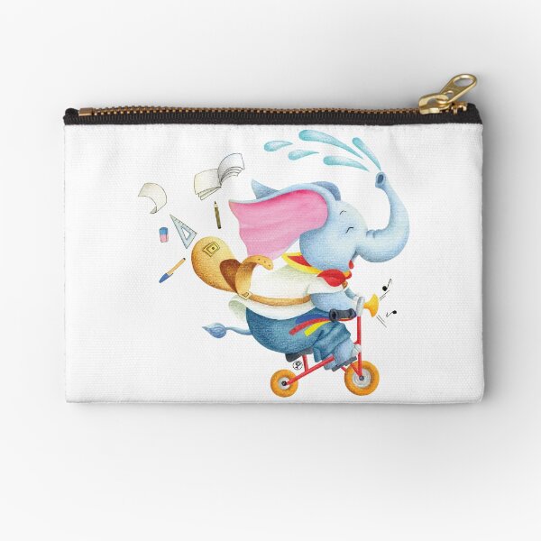 Item preview, Elephant on a bicycle. Long live the holidays! designed and sold by Iris Créa.