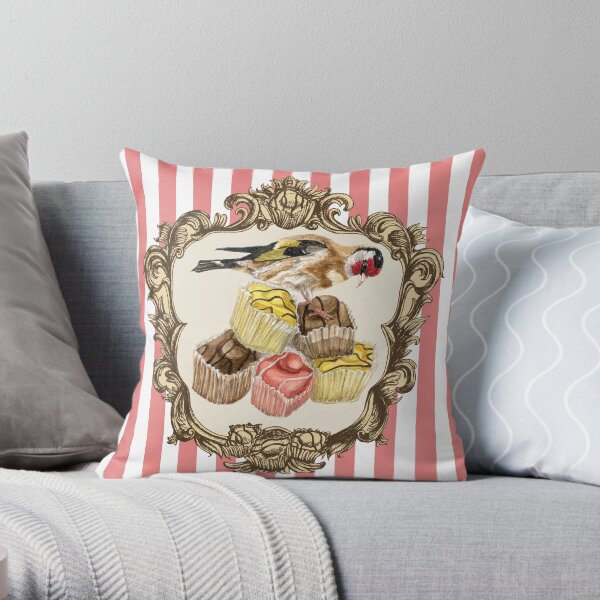 Pâtisserie Fantaisie Throw Pillow