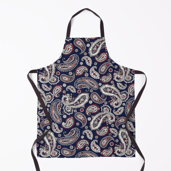 Item preview, Navy Blue Bandanas Paisley Pattern designed and sold by Petgifts ★★★★★.