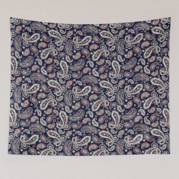 Item preview, Navy Blue Bandanas Paisley Pattern designed and sold by Petgifts ★★★★★.