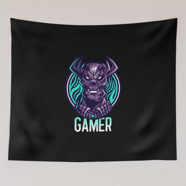 Item preview, Gamer with Alternative Hipster Demon designed and sold by PRIVARSHU.