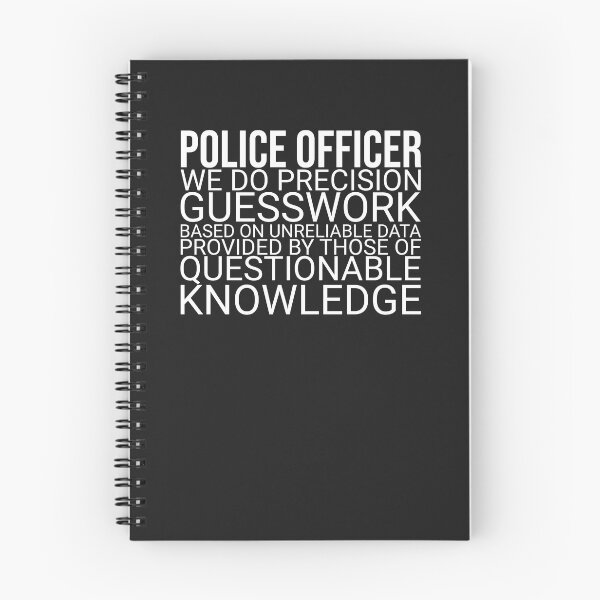Aperçu de l'œuvre "Police Officer Guesswork | Police" créée et vendue par MPSX-Designs.