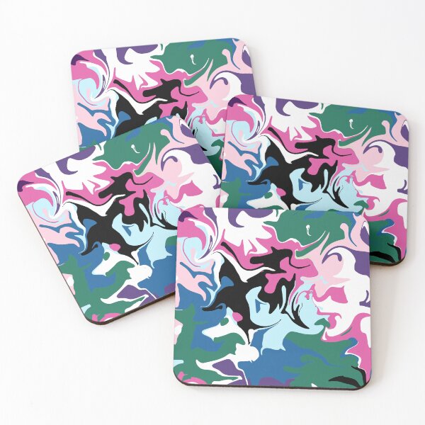 Item preview, Groovy Abstract Art - True Winter (Seasonal Color Palette) designed and sold by aaalou.