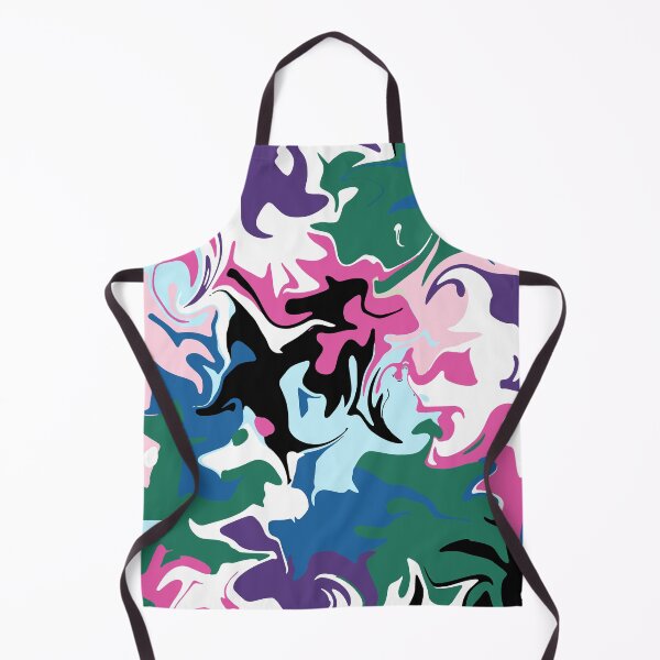Item preview, Groovy Abstract Art - True Winter (Seasonal Color Palette) designed and sold by aaalou.